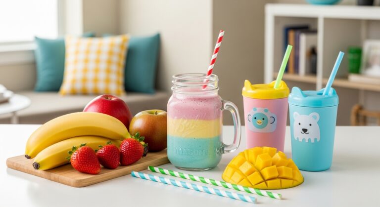 Smoothie Recipes for Kids That Are Fun, Healthy, and Totally Yum! 🥭🍓
