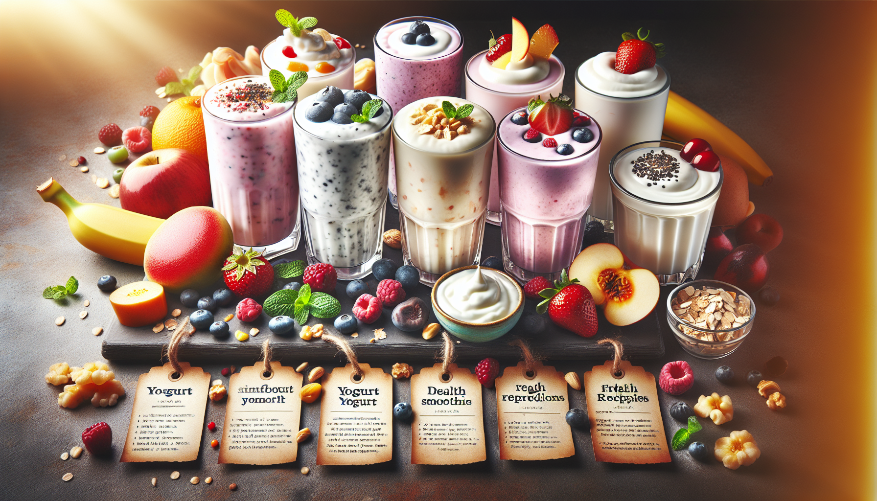 Tropical Yogurt Smoothie