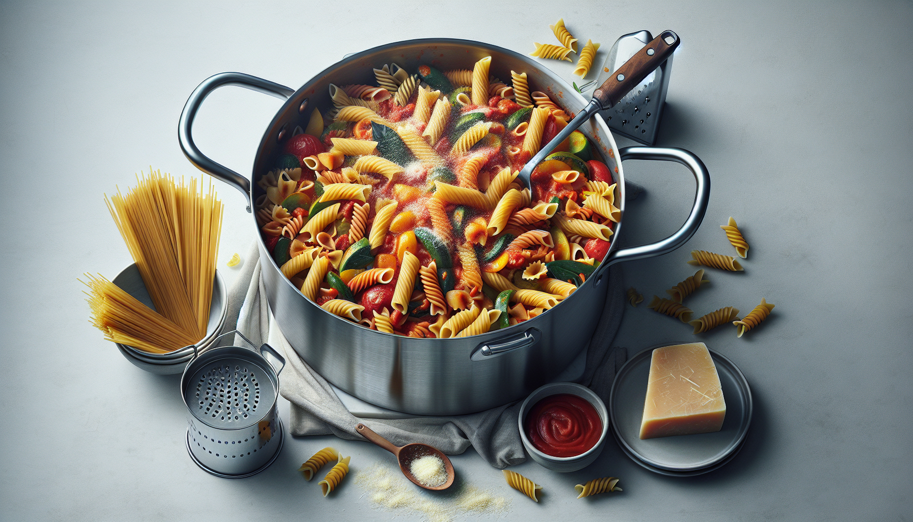 One-Pot Pasta for Easy Reheating