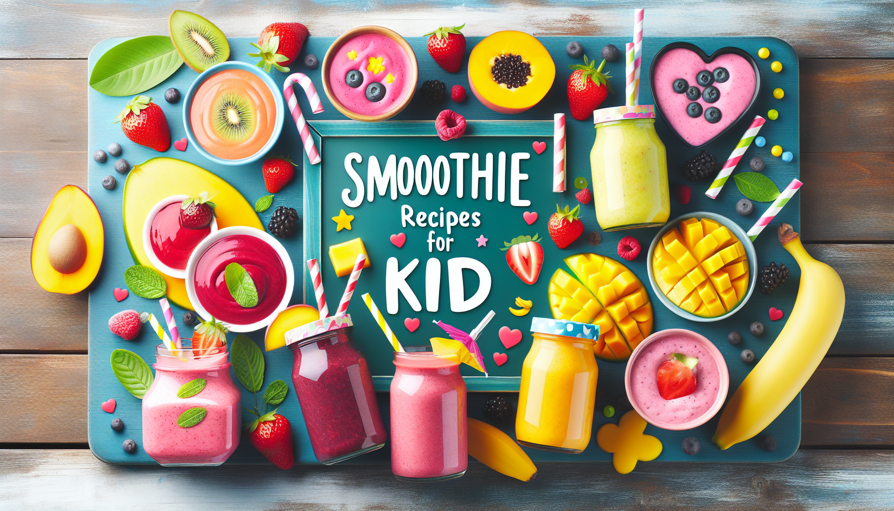Tropical Mango Strawberry Smoothie
