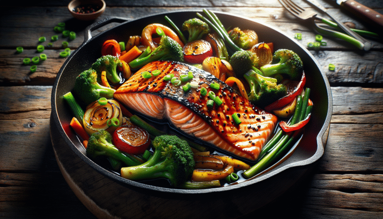 One-Pan Honey Soy Salmon with Veggies